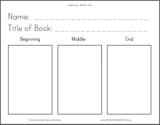 middle school ela worksheet
