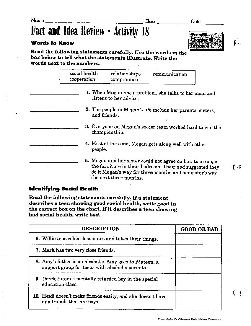 johnson-buddy-6th-grade-health-powerpoint-presentations-worksheets-library for Free Printable Health Worksheets For Middle School Johnson, Buddy / 6th Grade Health PowerPoint Presentations - Worksheets Library for Free Printable Health Worksheets For Middle School