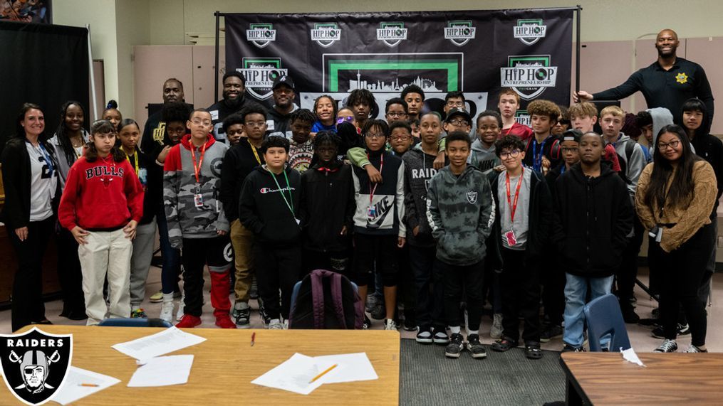 Raiders spend day off with Las Vegas youth at Hip Hop ...