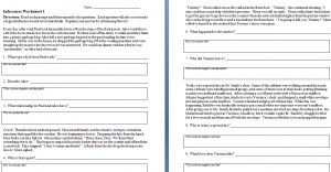 Making Inferences Worksheets - The Teachers Cafe