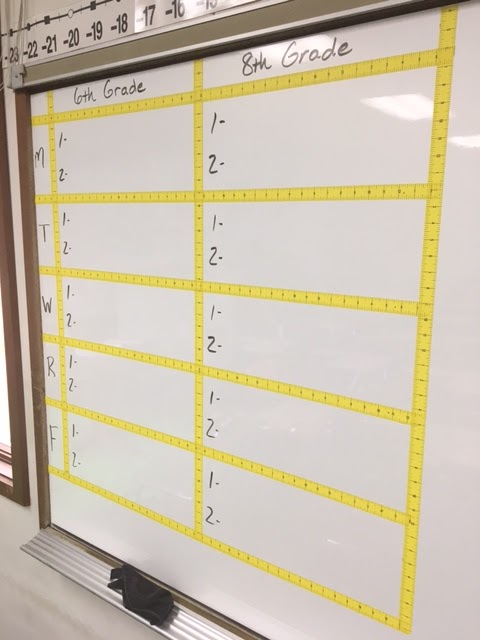 Middle School Math Man: 6 Ideas for Setting Up the Middle School ...