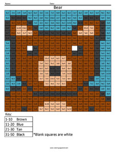 Math Coloring Pages from Coloring Squared