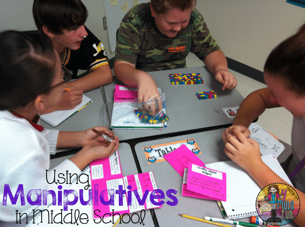 Math Manipulatives for Middle School • Smith Curriculum and Consulting