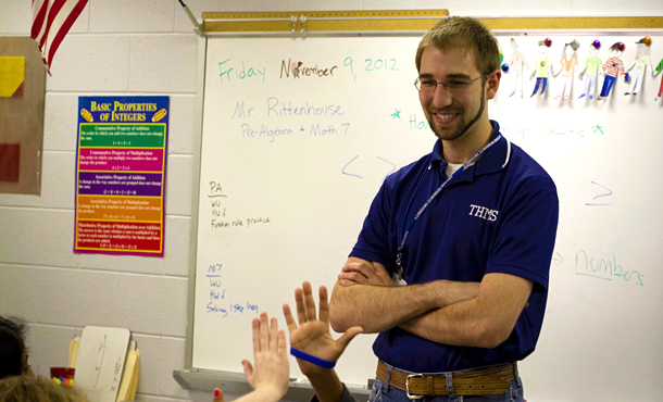 Newly Minted Math Teacher Loves Middle School - EMU News