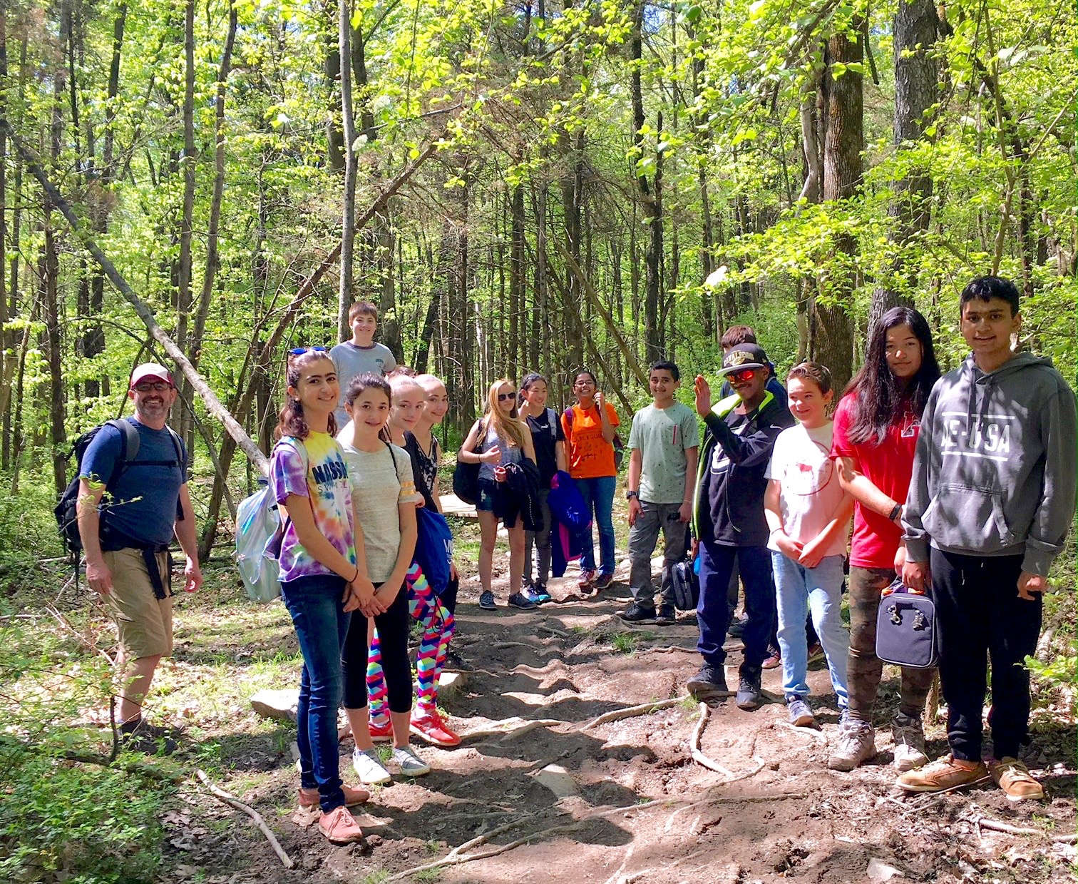 Middle School Hiking Day​ - Princeton Montessori School