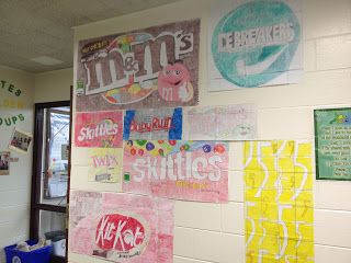 Scaling Up Candy Wrappers | Middle school math teacher, Math ...