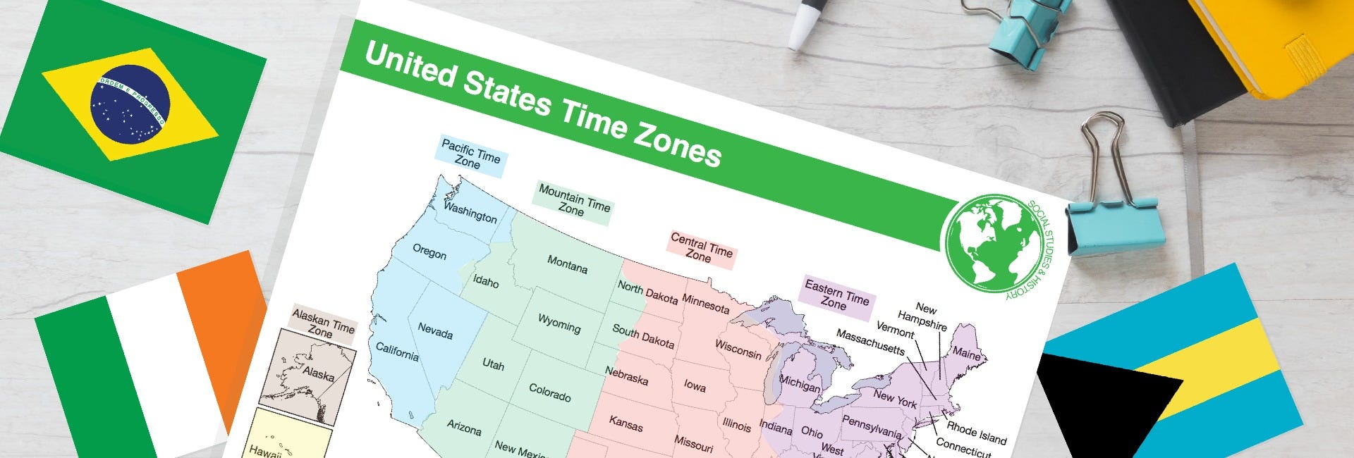 Free Printable Social Studies Worksheets | Bostitch Office