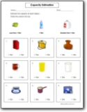 Liters and Milliliters Worksheets