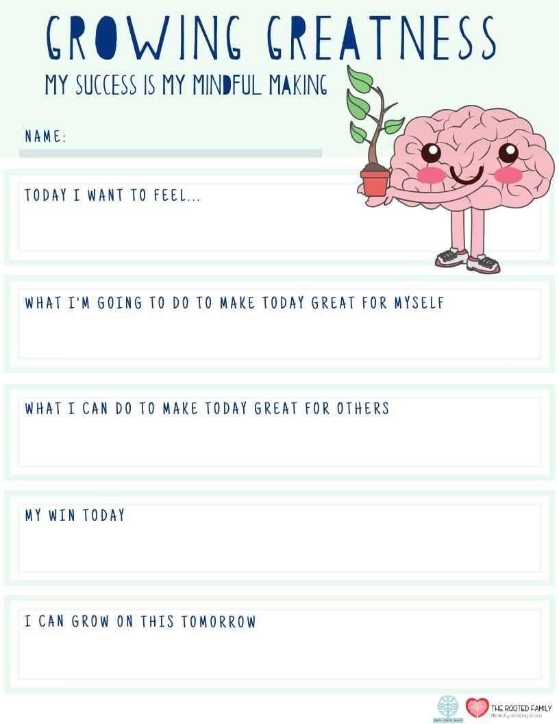 23 Mindfulness Worksheets and Templates to Live in the Present Moment