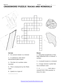 minerals worksheet pdf