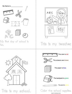 Back to School Books - Twisty Noodle