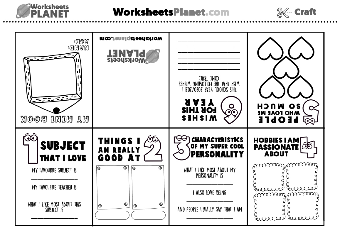 Mini Book - All about me activity (Perfect for lower Primary ...