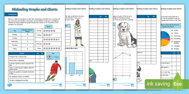Years 5-6 Misleading Graphs Worksheet | Twinkl - Twinkl