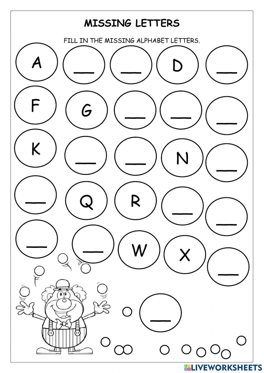 The Abc Interactive Worksheet Abc Worksheets English Worksheets The Abc Interactive Worksheet Abc Worksheets English Worksheets