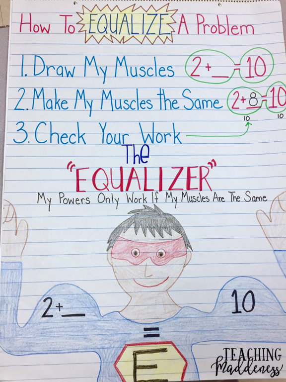 Missing Addends Made Easy - *Teaching Maddeness*