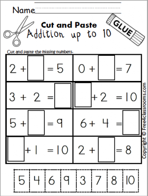 Addition - Missing Addend Archives FREE and No Login - Free4Classrooms
