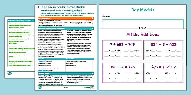 missing addend worksheet parts of a 100