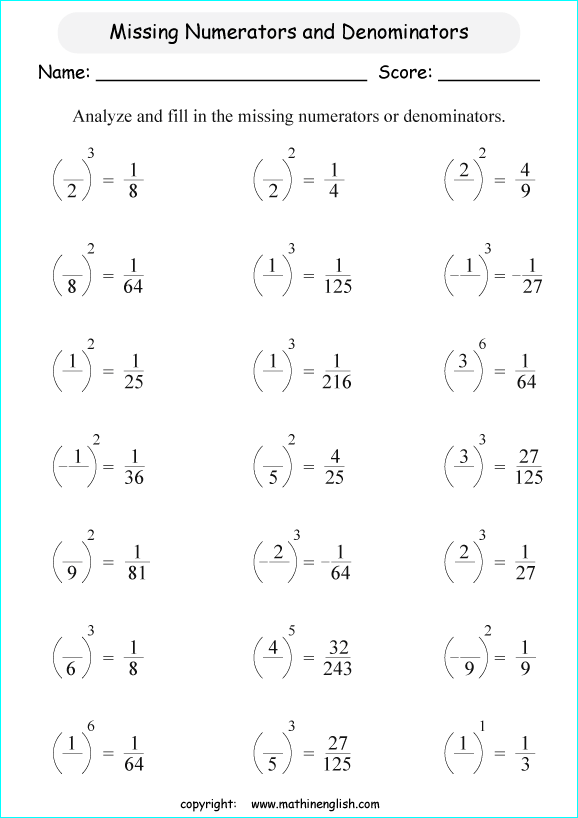 Printable primary math worksheet for math grades 1 to 6 based on ...