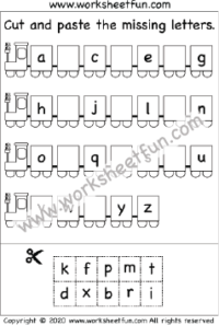 missing letters worksheet for kindergarten