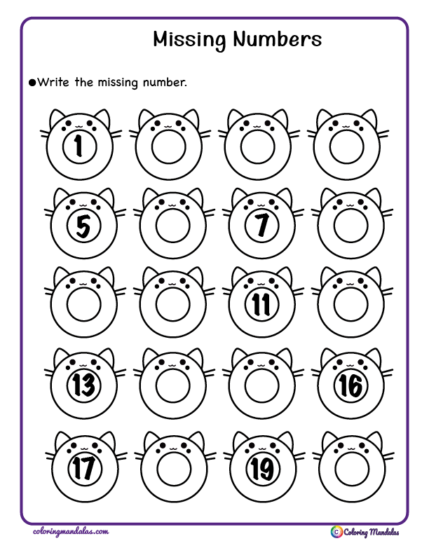 Math Worksheet
