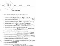 mitosis versus meiosis worksheet answer key