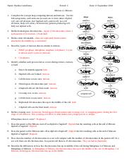 mitosis versus meiosis worksheet answer key