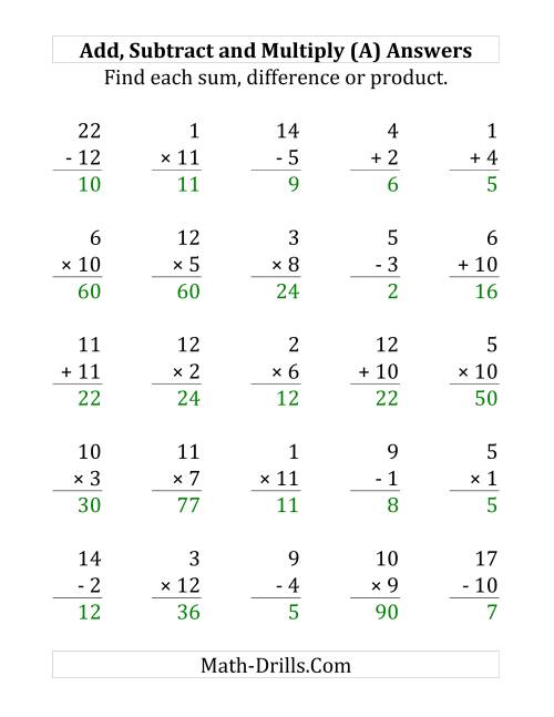 mixed addition and subtraction to 10