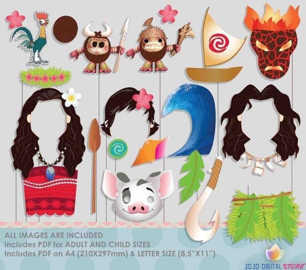 Disney Photo Booth Props - JaMonkey