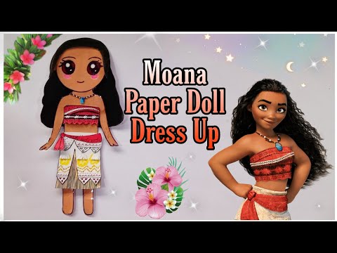 moana printable paper dolls