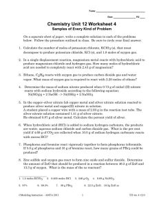 Unit 8 Worksheet 4