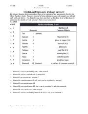 Mohs Scale Wksht KEY.pdf - NAME: DATE: CLASS: Test Chapter 4 ...