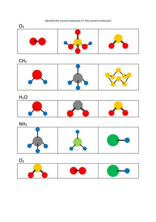 Representing element worksheet (1) | PDF