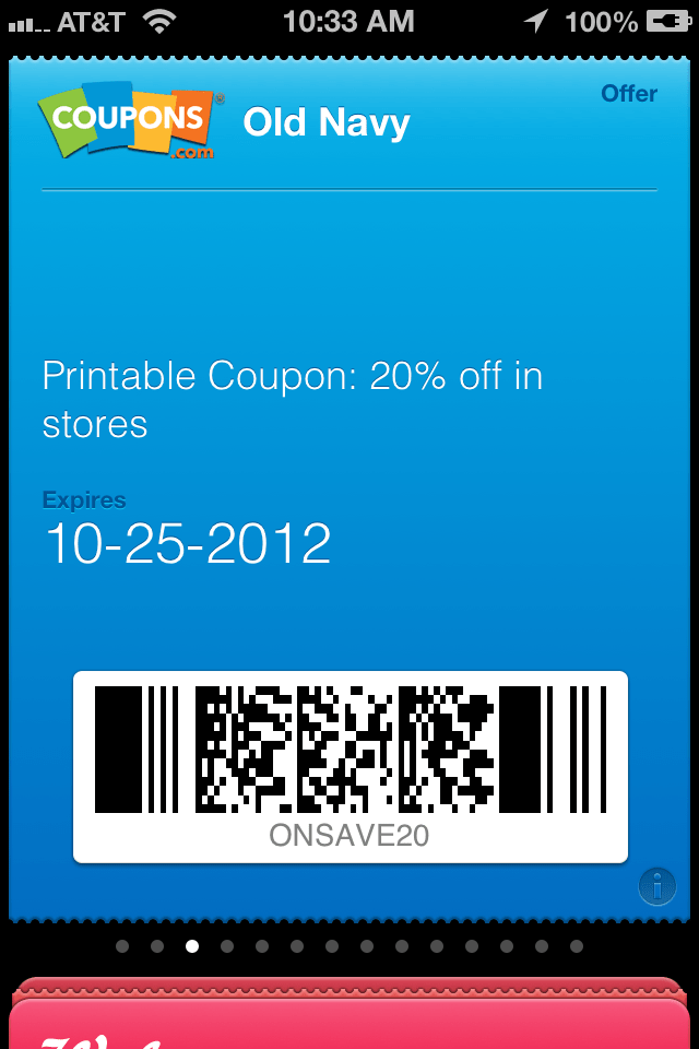 20 Major Retailers Launch Passbook-Enabled Coupons Via Digital ...