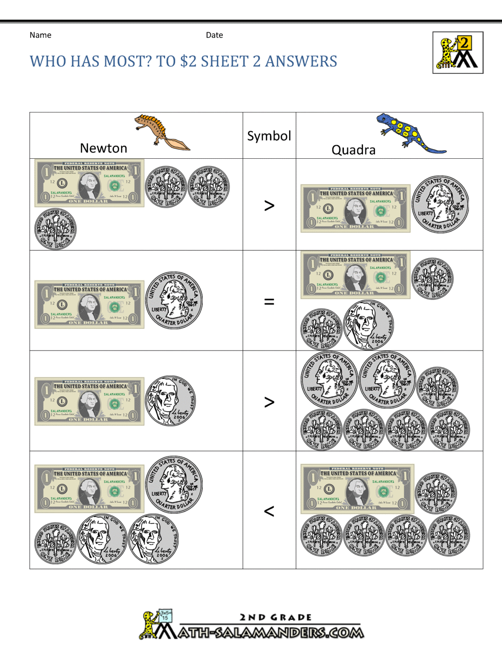 money games for 2nd grade