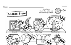 Third Grade Money Math Worksheets | edHelper.com