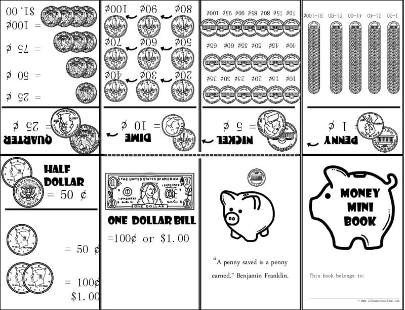 money worksheet for junior high