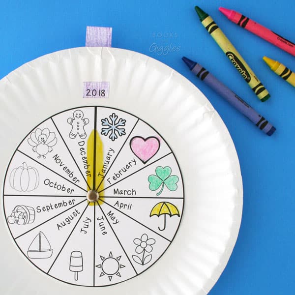 months of the year printables for preschool