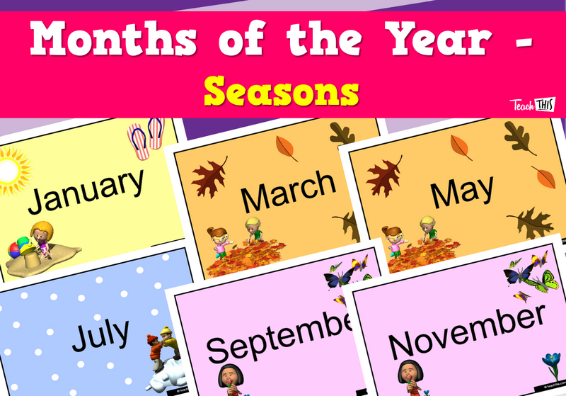 months seasons of the year