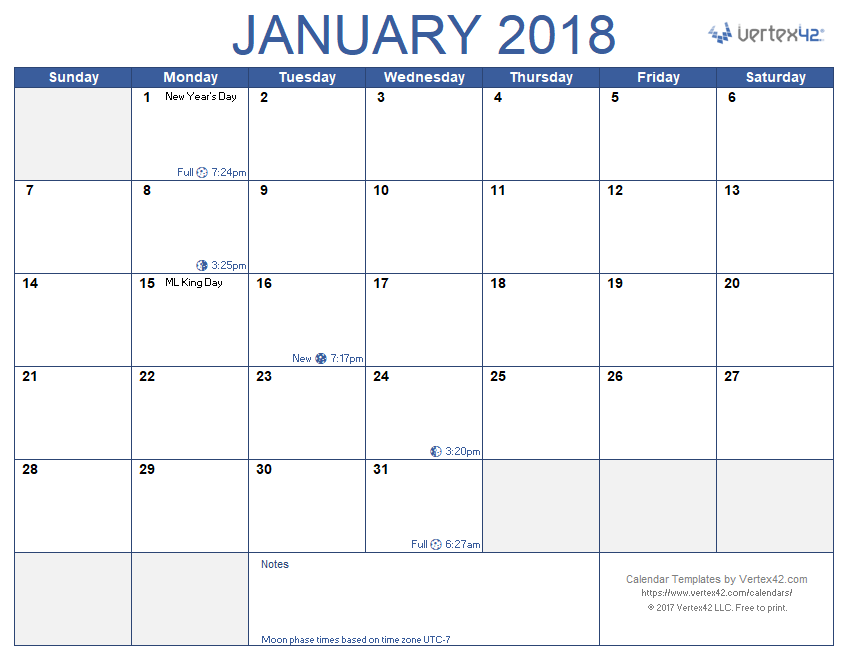 moon calendar worksheet