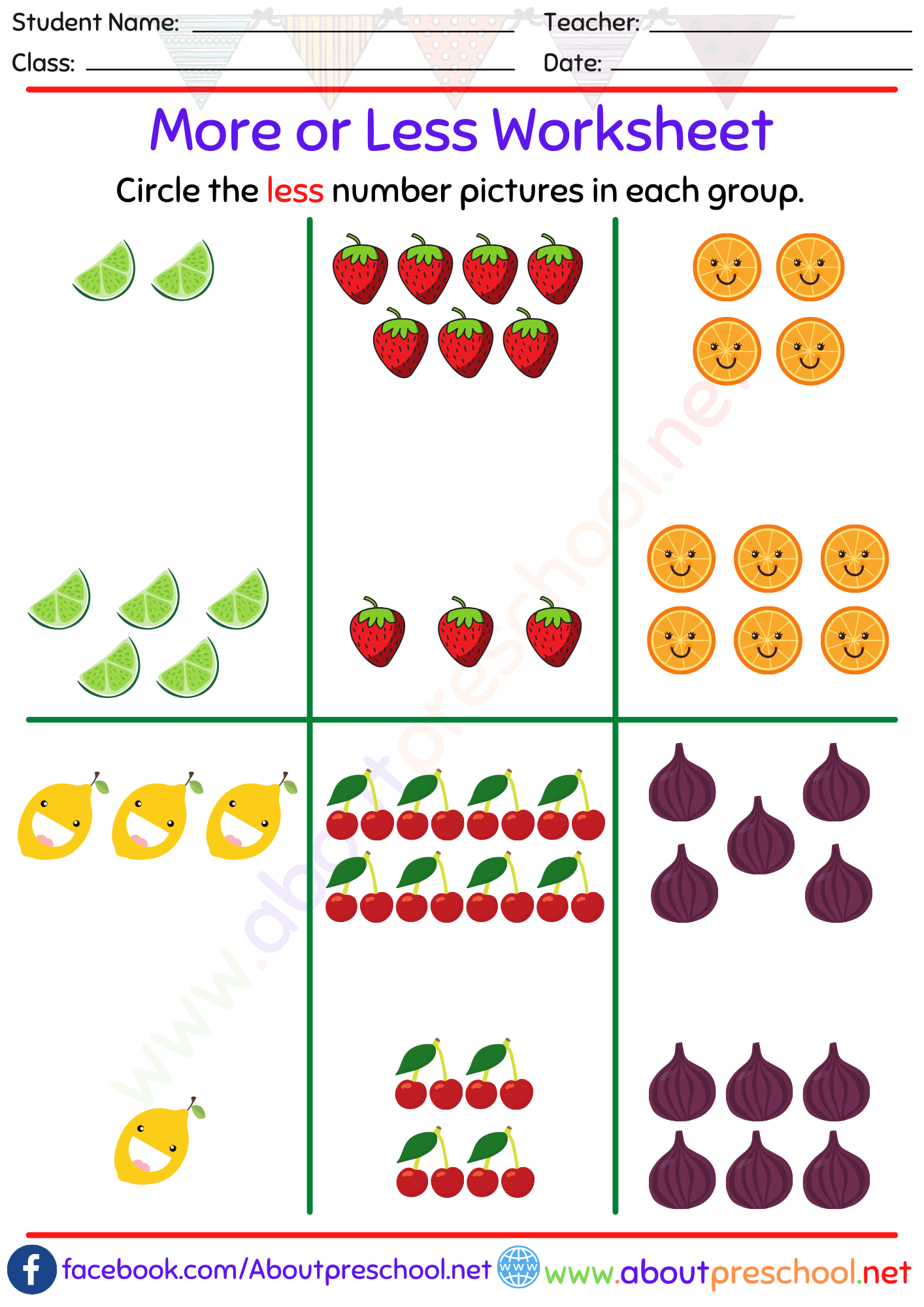Free more and less worksheet, Download Free more and less worksheet png ...