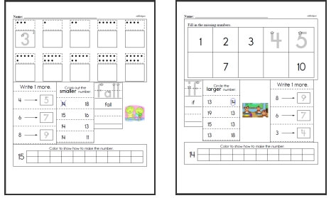 Kindergarten Morning Work Workbooks | edHelper.com