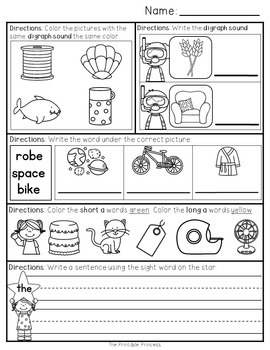 June Morning Work for Kindergarten {Common Core Aligned} - The ...
