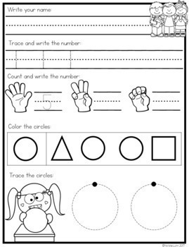 Kindergarten Morning Work for the Year Bundle - Natalie Lynn ...