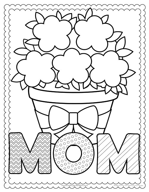 mother day worksheet