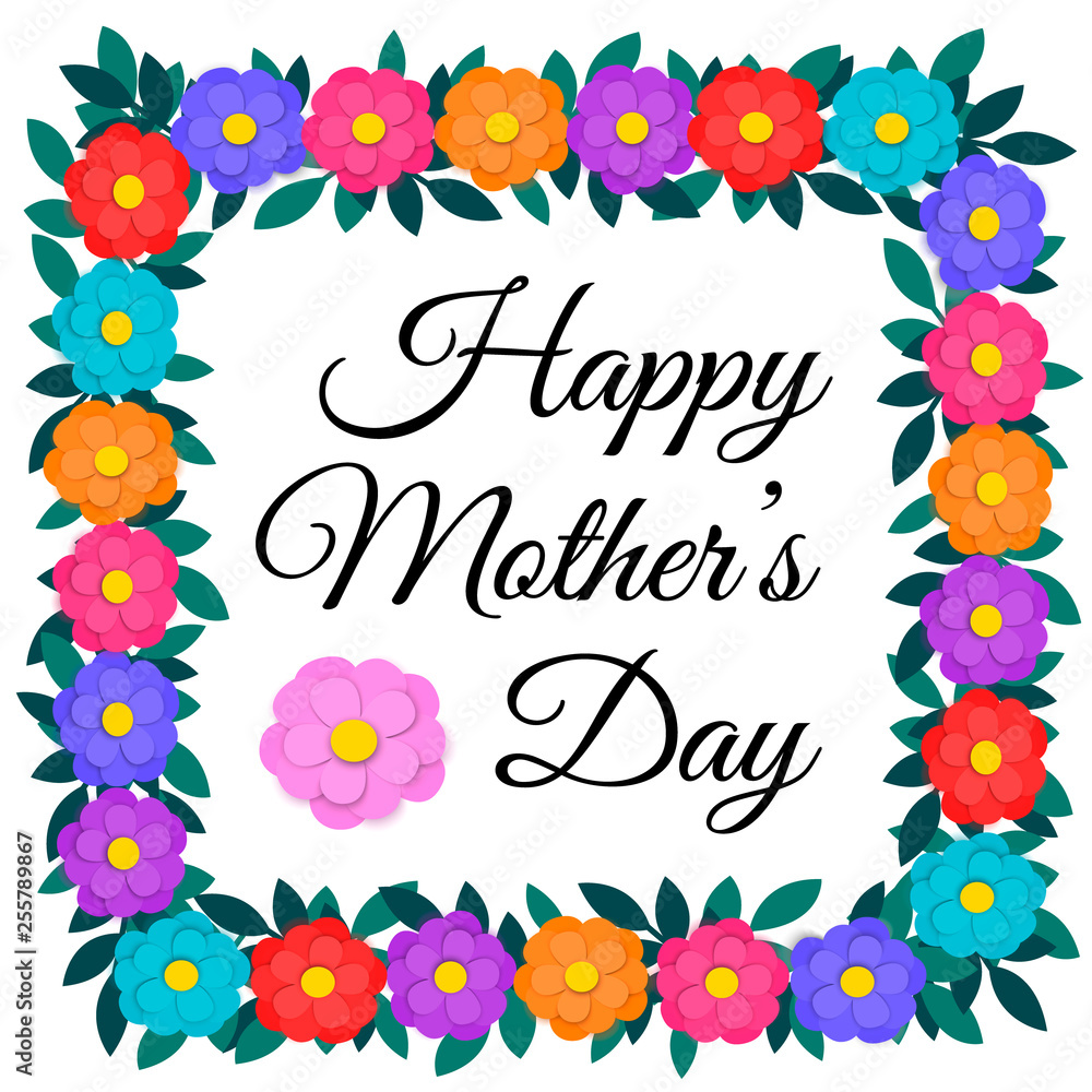 mother s day borders trim