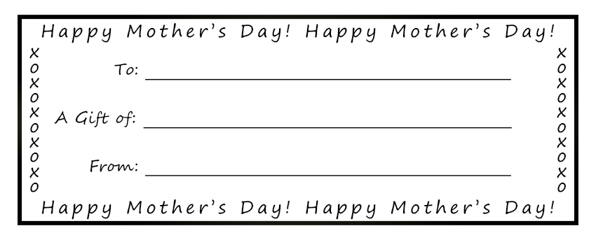 mother s day certificates printable