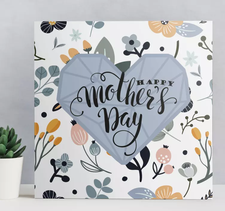 mother s day painting on canvas