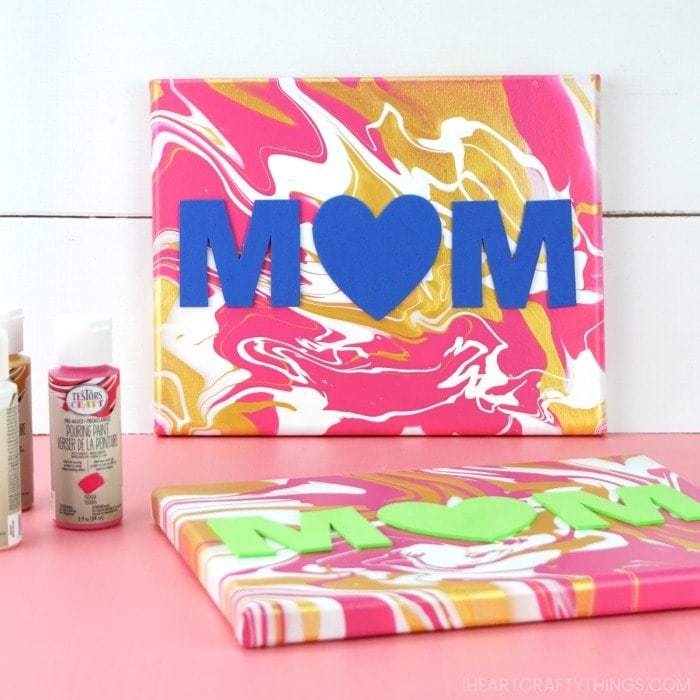 mother s day painting on canvas