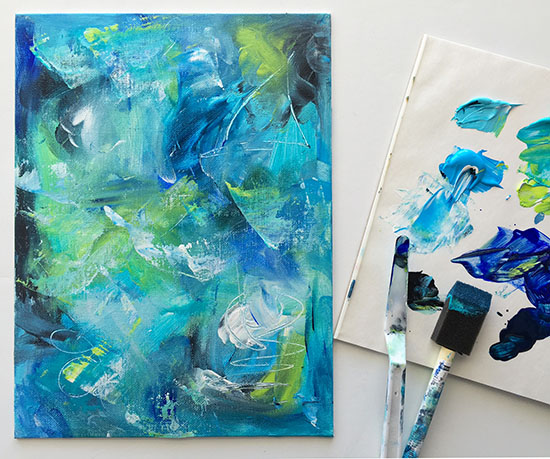 mother s day painting on canvas