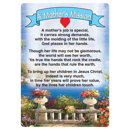 mother s day readings for church